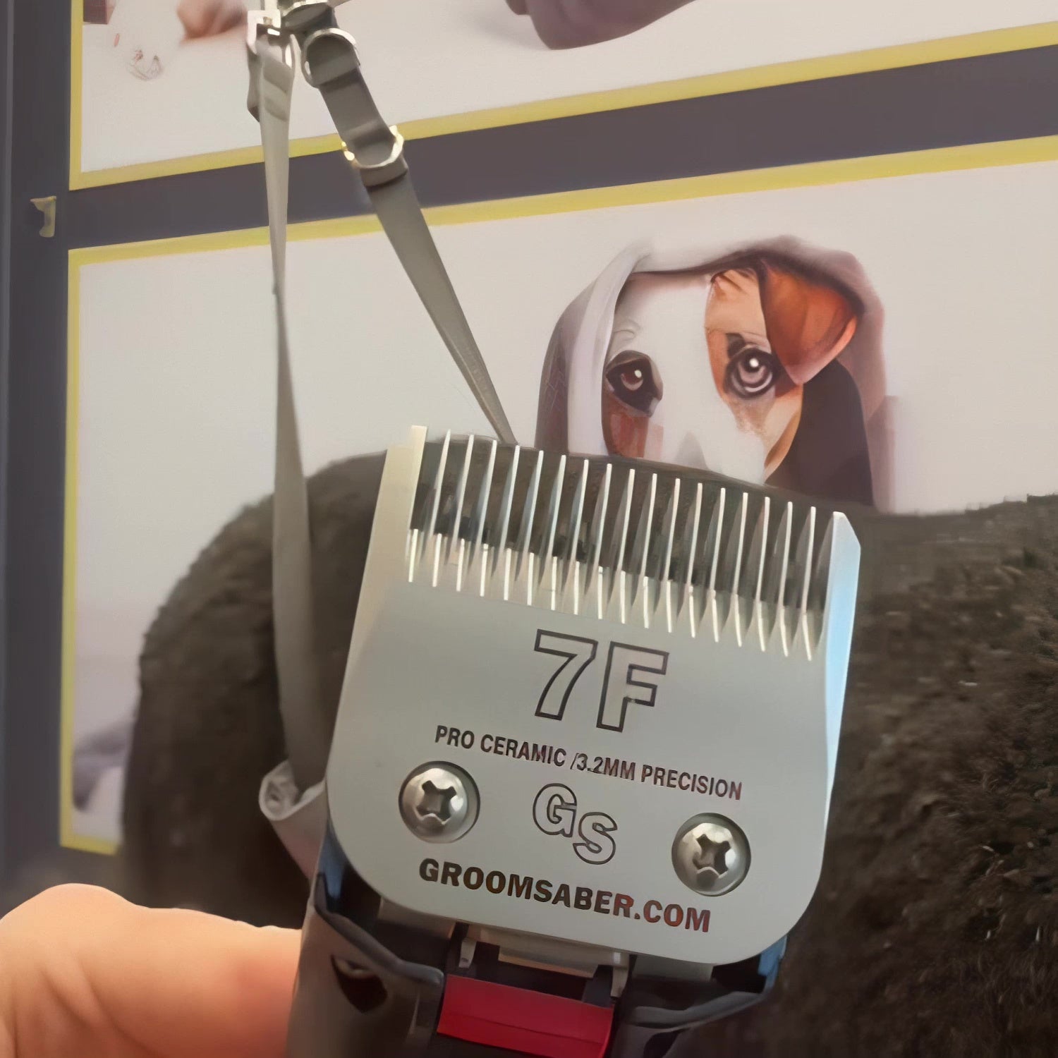 7F Ceramic Clipper Blade Demo